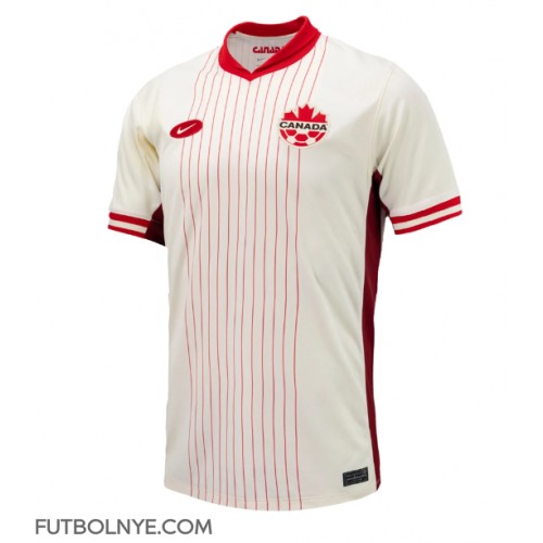 Camiseta Canadá Visitante Equipación Copa America 2024 manga corta